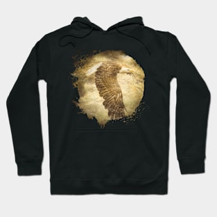 Golden Eagle Bird Animal Wildlife Forest Nature Outdoors Hoodie